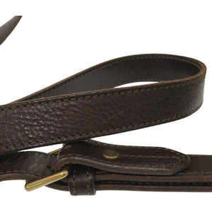 美品 フェリージ レザー ムートン ボアショルダーバッグ メッセンジャーバック ブラウン 1120【中古】FELISI