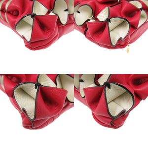 美品 ルイ ヴィトン フラワーフィールド レ プティ ノマド コレクション GI0318 レザー レッド クッション LV 1123【中古】LOUIS VUITTON