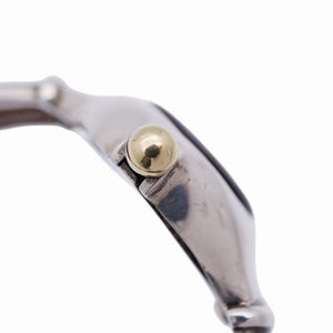 ミザーニ キャデラック シルバー 925 クオーツ 腕時計 銀無垢/レザー シェル文字盤 1162【中古】MISANI レディース