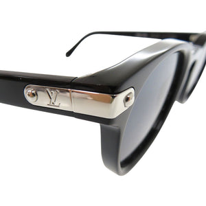 新品同様 ルイヴィトン シグネチャースクエアラウンド サングラス Z2381U サングラス ノワール LV 1165【中古】LOUIS VUITTON