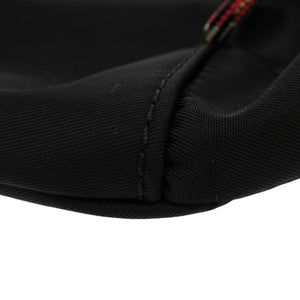 新品同様 バーバリー ロゴ ナイロン ブラック ボディバッグ 黒 1203【中古】BURBERRY