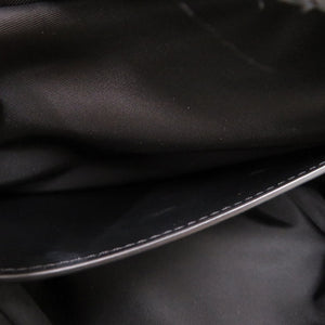 新品同様 バーバリー ロゴ ナイロン ブラック ボディバッグ 黒 1203【中古】BURBERRY