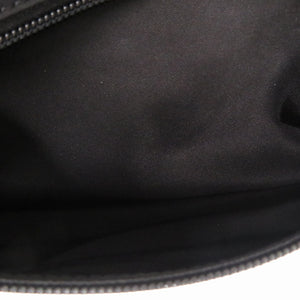 新品同様 バーバリー ロゴ ナイロン ブラック ボディバッグ 黒 1203【中古】BURBERRY