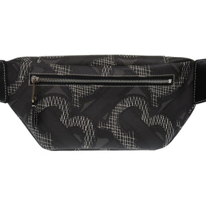 新品同様 バーバリー TBモノグラム PVC ブラック ボディバッグ 1205【中古】BURBERRY