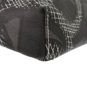 新品同様 バーバリー TBモノグラム PVC ブラック ボディバッグ 1205【中古】BURBERRY