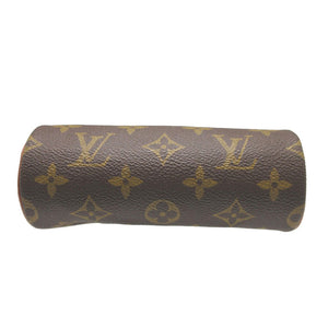 新品同様 ルイヴィトン モノグラム パピヨン 豚革 ブラウン 茶 ポーチ 1244【中古】LOUIS VUITTON