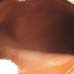 新品同様 ルイヴィトン モノグラム パピヨン 豚革 ブラウン 茶 ポーチ 1244【中古】LOUIS VUITTON