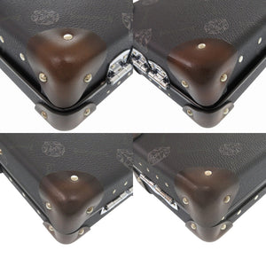 未使用 ベルルッティ × グローブトロッター シグネチャー トランク ショルダーバッグ ブラック 黒 1293【中古】BERLUTI