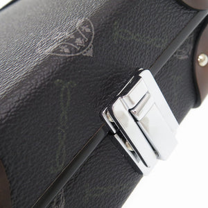 未使用 ベルルッティ × グローブトロッター シグネチャー トランク ショルダーバッグ ブラック 黒 1293【中古】BERLUTI