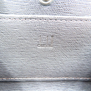 未使用 ダンヒル サイドカー EP8000E レザー シルバー金具 ダークブラウン コインケース 1315【中古】dunhill