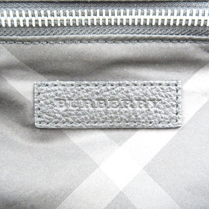 美品 バーバリー ノバチェック ナイロン レザー シルバー金具 ブラック リュック バックパック 1331【中古】BURBERRY