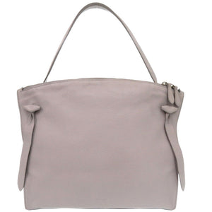 ジルサンダー ヒルバッグ Hill ワンショルダーバッグ トートバッグ ハンドバッグ レザー ライトグレー 1338【中古】JIL SANDER