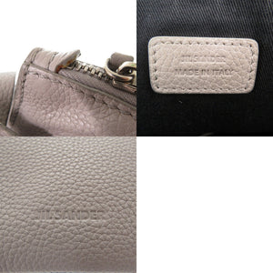 ジルサンダー ヒルバッグ Hill ワンショルダーバッグ トートバッグ ハンドバッグ レザー ライトグレー 1338【中古】JIL SANDER