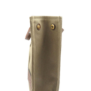 美品 バリー ドライサリア キャンバス レザー ゴールド金具 サンドベージュ トートバッグ 1348【中古】BALLY