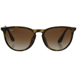 美品 レイバン ERIKA CLASSIC UV100%カット RB4171 F ナイロン マット ハバナ ブラウン 茶 サングラス 1385【中古】Ray-Ban