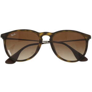 美品 レイバン ERIKA CLASSIC UV100%カット RB4171 F ナイロン マット ハバナ ブラウン 茶 サングラス 1385【中古】Ray-Ban