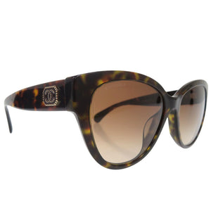シャネル バタフライ シェイプ ココマーク 5477-A c.714/S5  サングラス プラスチック ブラウン 1394【中古】CHANEL