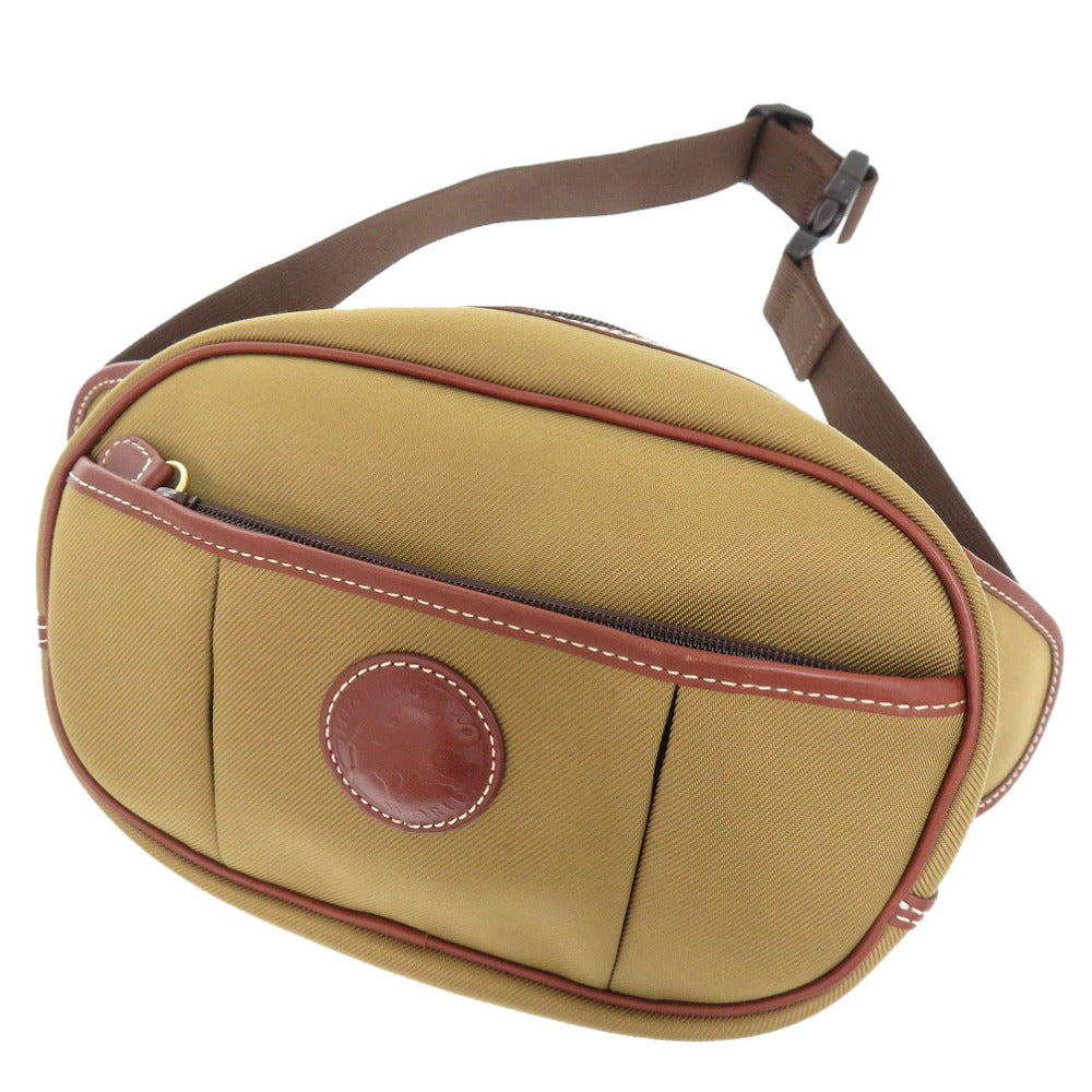 新品同様 ハンティングワールド サファリトゥデイ キャンバス カーキ ウエストバッグ  1412【中古】HUNTING WORLD