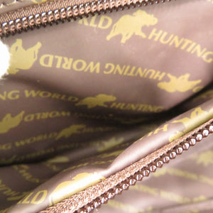 新品同様 ハンティングワールド サファリトゥデイ キャンバス カーキ ウエストバッグ  1412【中古】HUNTING WORLD
