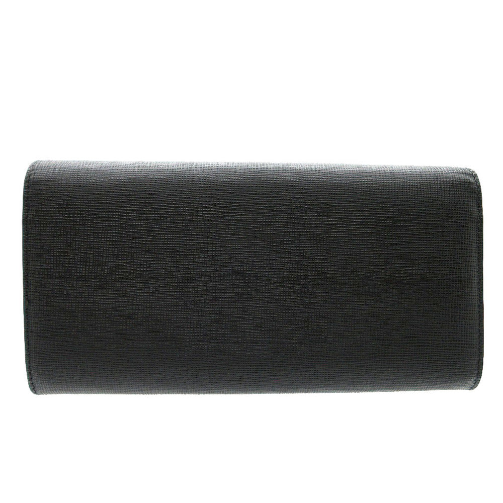 新品同様 フェンディ モンスター 長財布 レザー ブラック 8M0340 長財布 黒 1424【中古】FENDI