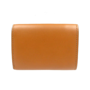 未使用 フェンディ ローママイクロ 8M0395 レザー ゴールド金具 ブラウン 三つ折り財布 1329【中古】FENDI