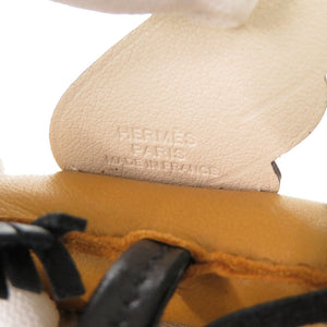 美品 エルメス ロデオペガサスPM アニューミロ セサミ ナタ ブラック Z刻印(2021年製) バッグチャーム 1451 【中古】 HERMES