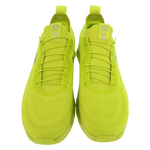 新品同様 ロエベ On Cloudtilt アナグラムロゴスニーカー  27.5cm M929282X15 ポリエステル ネオンイエロー 1460【中古】LOEWE