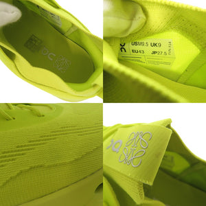 新品同様 ロエベ On Cloudtilt アナグラムロゴスニーカー  27.5cm M929282X15 ポリエステル ネオンイエロー 1460【中古】LOEWE