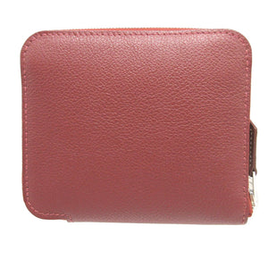 新品同様 エルメス アザップ コンパクト シルクイン B刻印(2023年製) エバーカラー シルク ルージュアッシュ コインケース 財布 1588【中古】HERMES