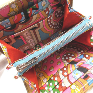 新品同様 エルメス アザップ コンパクト シルクイン B刻印(2023年製) エバーカラー シルク キャラメル キャメル コインケース 財布 1591【中古】HERMES