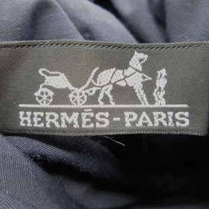 美品 エルメス ボリードポーチ 20 PM ポーチ コットン ブルー 1596【中古】HERMES