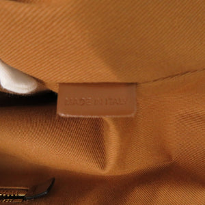 新品同様 マルニ トロピカリア ハンドバッグ ストロー レザー ブラウン ベージュ ハンドバッグ 1691【中古】MARNI