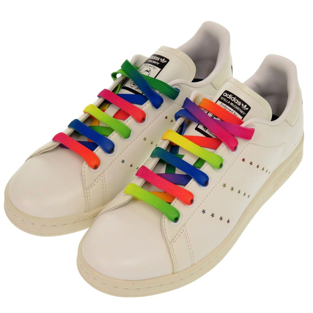 新品同様 アディダス バイ ステラマッカートニー スタンスミス スニーカー 23.5cm FW6875 レザー 1692【中古】adidas by Stella McCartney