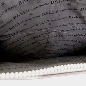 未使用 バリー HARVEY.MC 05 MULTICLOUD レザー グレー パープル オレンジ ショルダーバッグ 1699【中古】BALLY