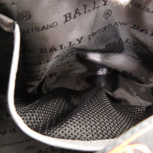 未使用 バリー HARVEY.MC 05 MULTICLOUD レザー グレー パープル オレンジ ショルダーバッグ 1699【中古】BALLY