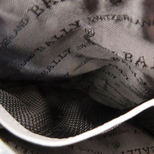 未使用 バリー HARVEY.MC 05 MULTICLOUD レザー グレー パープル オレンジ ショルダーバッグ 1699【中古】BALLY