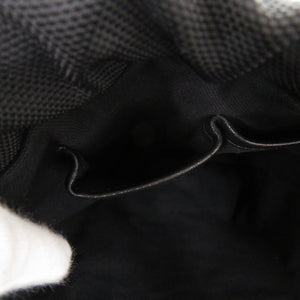 美品 ジミーチュウ スタースタッズ ナイロン/レザー ブラック リュックサック ナップサック バッグ 1734【中古】JIMMY CHOO