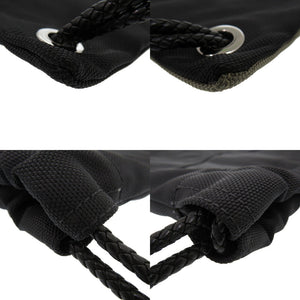 美品 ジミーチュウ スタースタッズ ナイロン/レザー ブラック リュックサック ナップサック バッグ 1734【中古】JIMMY CHOO