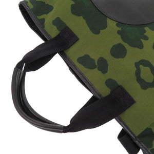 新品同様 ダンヒル ラディアル キャンバス/レザー グリーン トートバッグ 迷彩/カモフラージュ 1746【中古】Dunhill