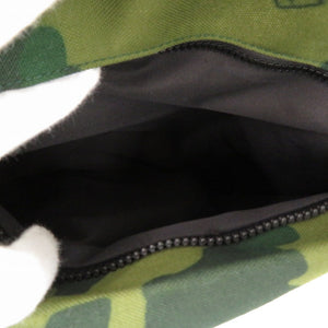 新品同様 ダンヒル ラディアル キャンバス/レザー グリーン トートバッグ 迷彩/カモフラージュ 1746【中古】Dunhill