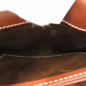 未使用 ハンティングワールド レザー/キャンバス カーキ 長財布 1764【中古】HUNTING WORLD