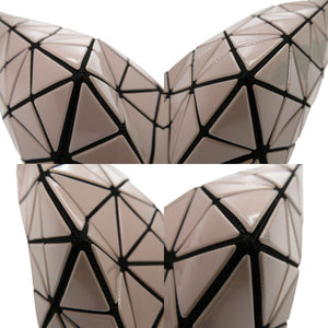 未使用 イッセイミヤケ バオバオ PVC/ポリエステル ピンク ポーチ 1781【中古】ISSEY MIYAKE