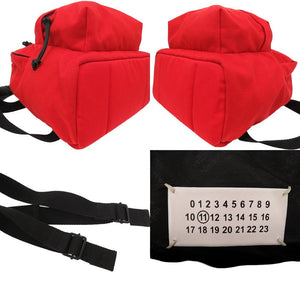 新品同様 メゾン マルジェラ Stereotype スモール リュックサック バックパック S55WA0116 PR253 ナイロン ブラック 1782【中古】Maison Margiela