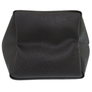 未使用 エルベシャプリエ リュクス舟形トート レザー コットンキャンバス ブラック ホワイト 黒 白 トートバッグ 1794【中古】Herve Chapelier