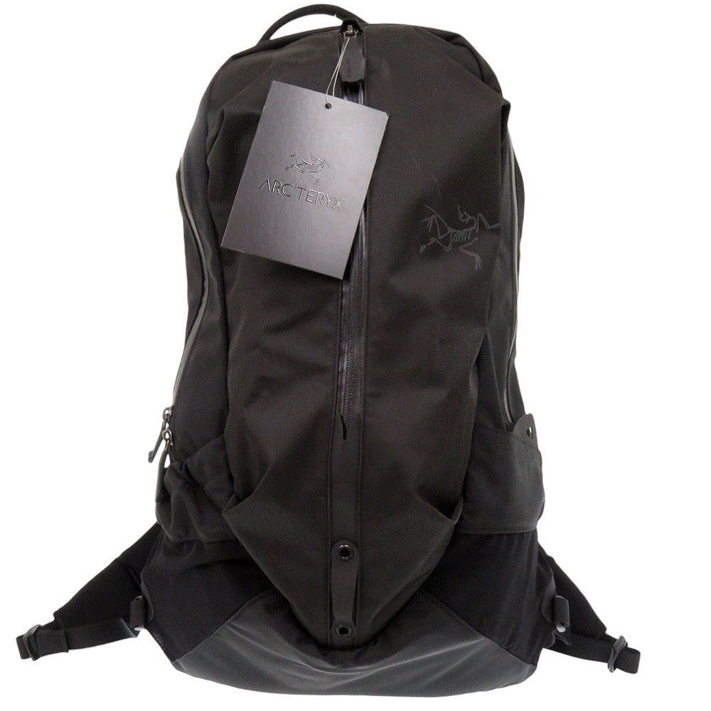 新品同様 アークテリクス バックパック Arro アロー 22 リュックサック ロゴ X000007473 デイパック ナイロン ブラック 1795【中古】ARC'TERYX