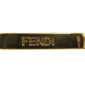 美品 フェンディ ショルダーストラップ キャンバス/レザー カーキ 1803【中古】FENDI