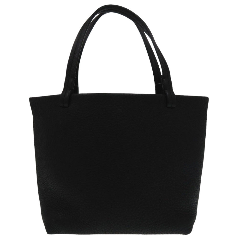 美品 ザ ロウ 2WAY パークトートスモール W1199 レザー ブラック ハンドバッグ 1854【中古】THE ROW