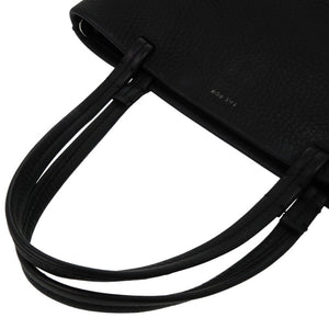 美品 ザ ロウ 2WAY パークトートスモール W1199 レザー ブラック ハンドバッグ 1854【中古】THE ROW