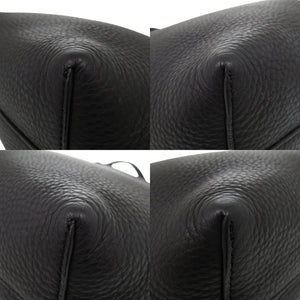 美品 ザ ロウ 2WAY パークトートスモール W1199 レザー ブラック ハンドバッグ 1854【中古】THE ROW