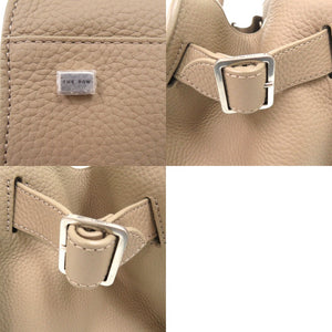 未使用品  マルゴー12 SOFT MARGAUX 12 ハンドバッグ ショルダーバッグ W1586 L133 レザー グレー 1880【中古】THE ROW